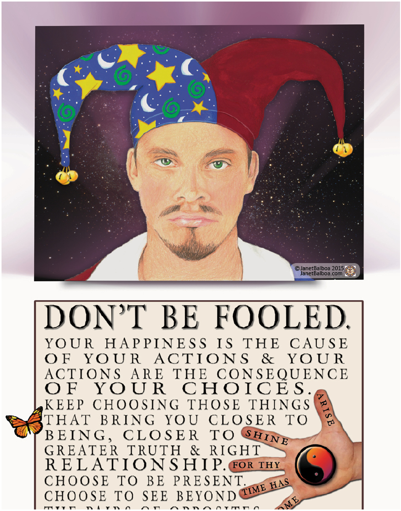 Awareness is Bliss, marker and colored pencil, 11" x 14", janet balboa