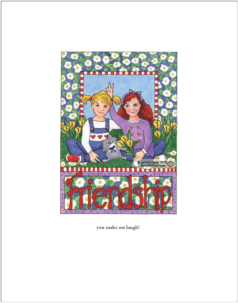 Friends/ greeting card