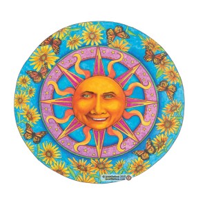 Shine! , marker and colored pencil, 11" x 14", janet balboa