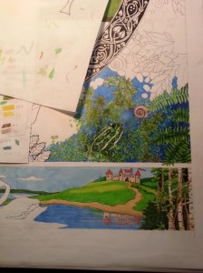 janet balboa, Anam Cara detail, marker and colored pencil, c. 20014