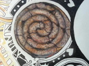 janet balboa, Anam Cara detail, marker and colored pencil, c. 20014