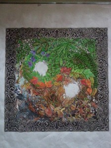 JanetBalboa c.2014 Marker on marker paper 12 x 12