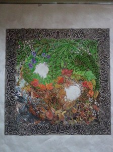 JanetBalboa c.2014 Marker on marker paper 12 x 12